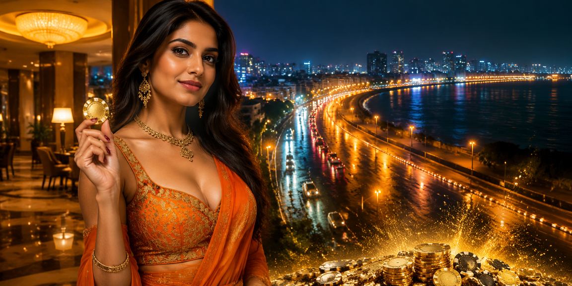 Evening entertainment combining Live Casino and sports betting at Mumbai Marine Drive